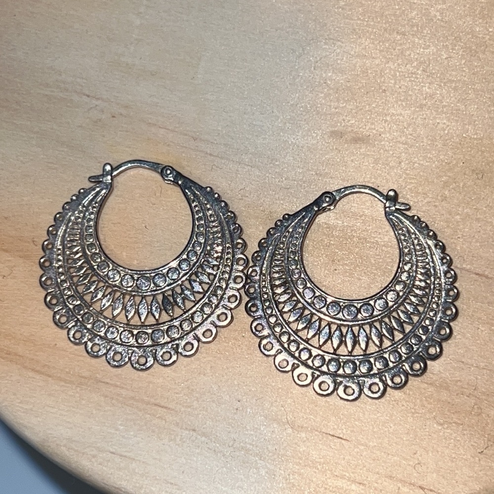 Sundance Catalog Vintage 925 Sterling Silver Earrings Estate